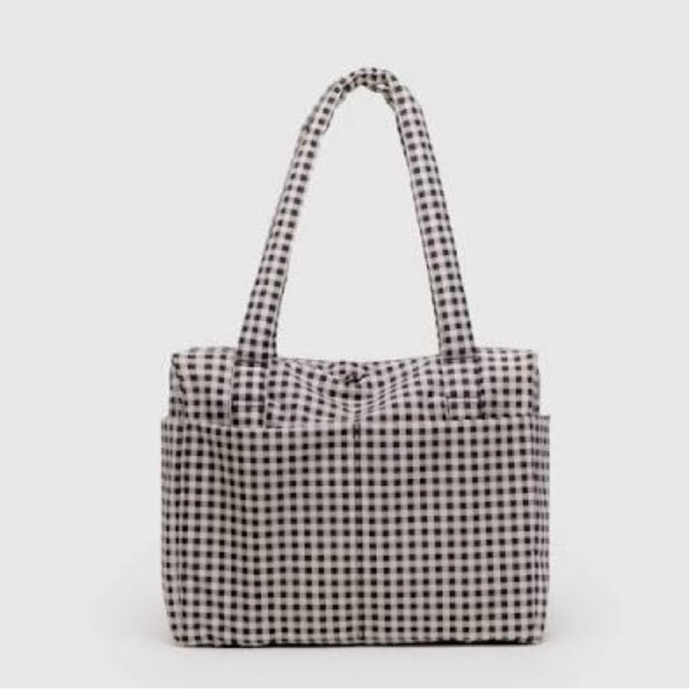 NWT Baggu Small Cloud Carry On in Gingham